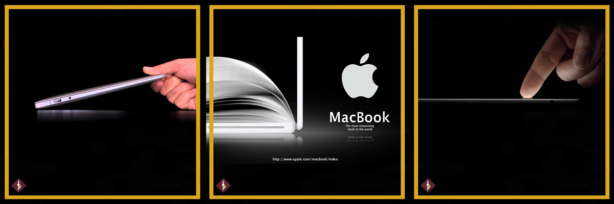 تبلیغ imac برند apple